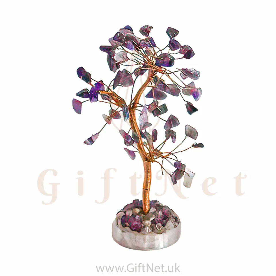 Amethyst 70 Drillwd Stone Tree