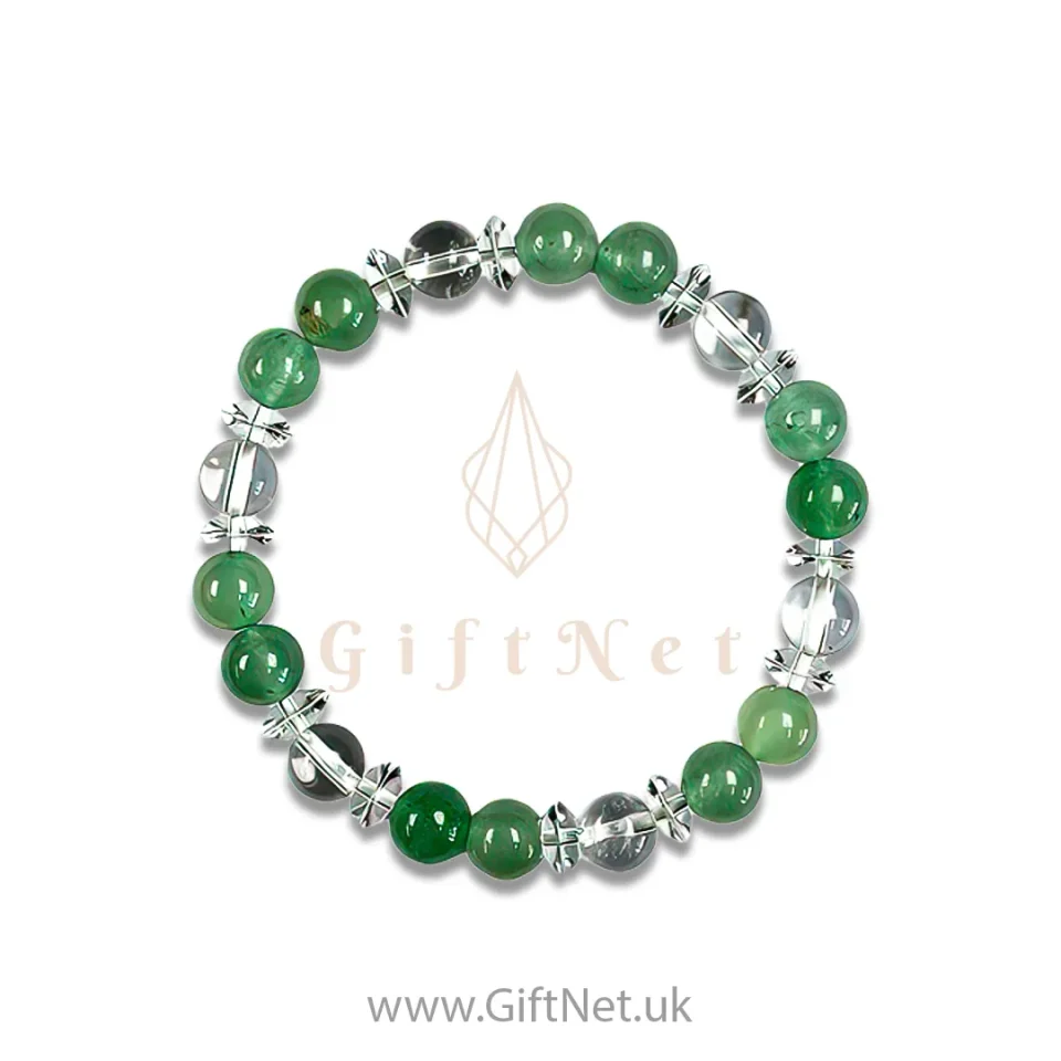 Aventurine Quartz Abacus Bracelet