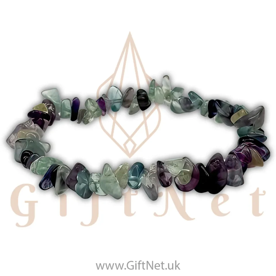 Fluorite Chip Bracelet
