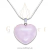 Fluorite Heart Pendant