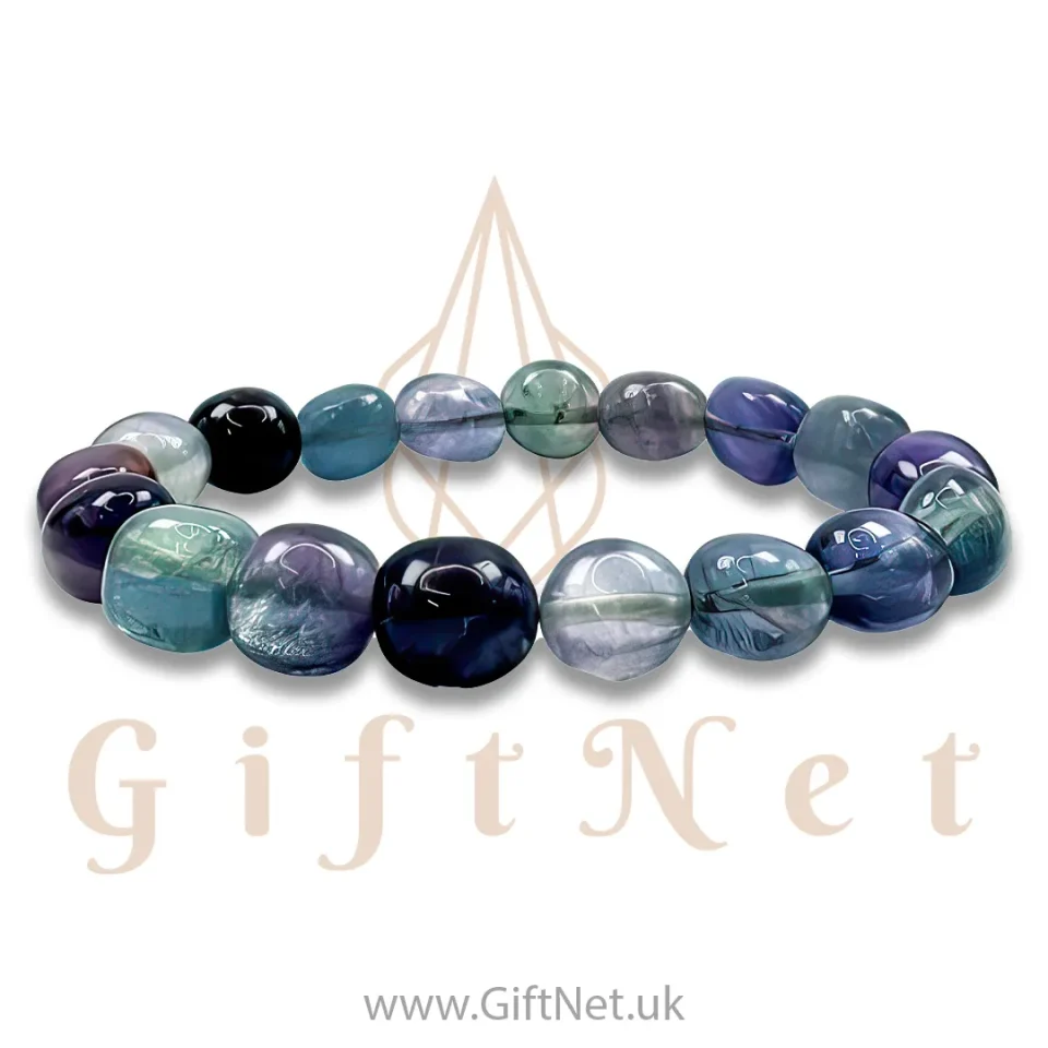 Fluorite Nugget Bracelet