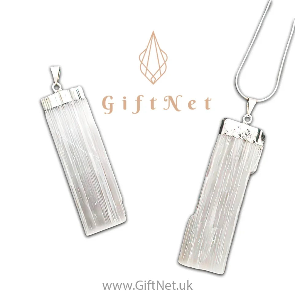 Selenite Blade Pendant